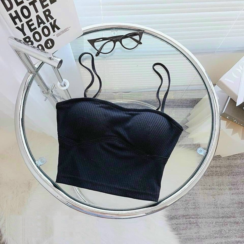 ÁO THUN TĂM 2 DÂY CÓ ĐỆM NGỰC MS90168