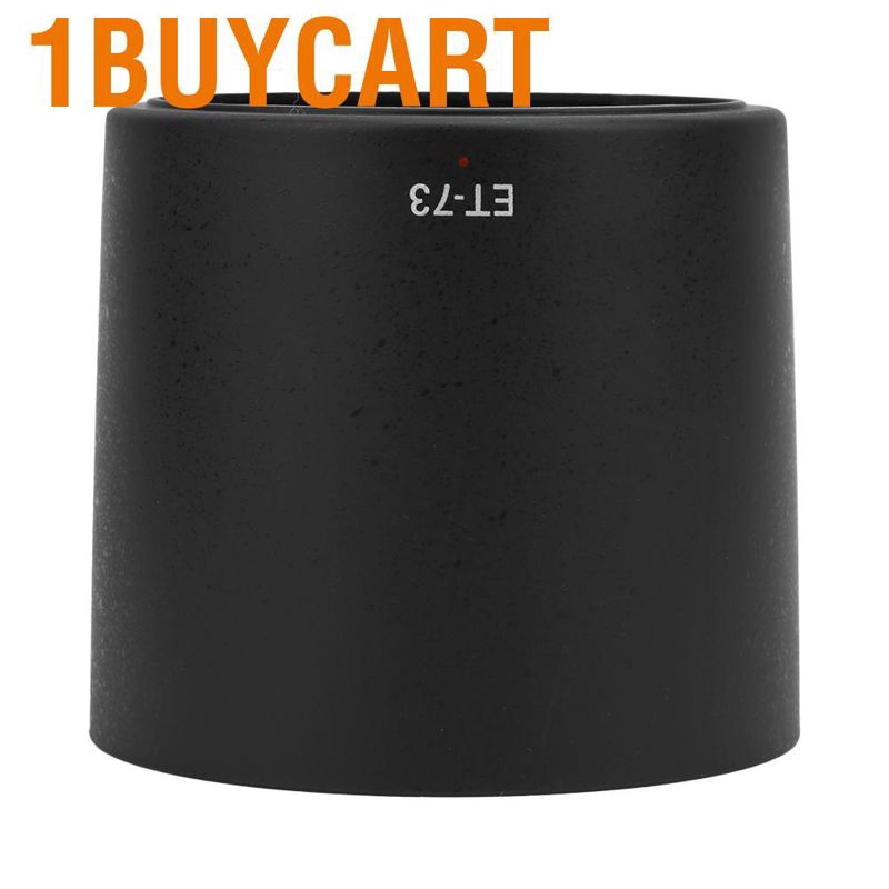 Loa Che Nắng Bằng Nhựa Cho Ống Kính Máy Ảnh Canon Ef 100mm F/2.8L Usm Et-73 - Màu Đen 1 Cái