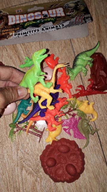 Sét Khu vườn Khủng Long có 20 con và các phụ kiện bằng nhựa