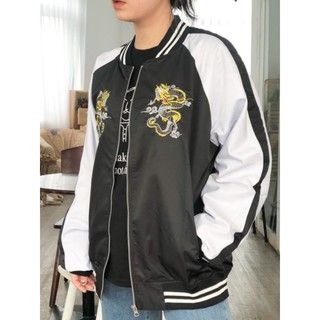 Áo Khoác Bomber Hình Rồng