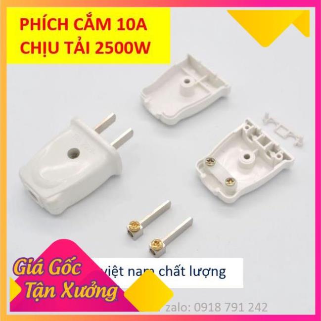 Phích cắm 10A thương hiệu Ominsu, hàng việt nam chất lượng cao