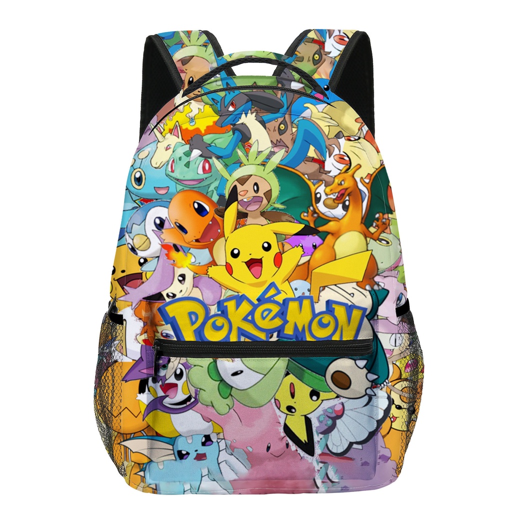 Balo Đi Học Hình Pikachu Đáng Yêu Cho Trẻ Em