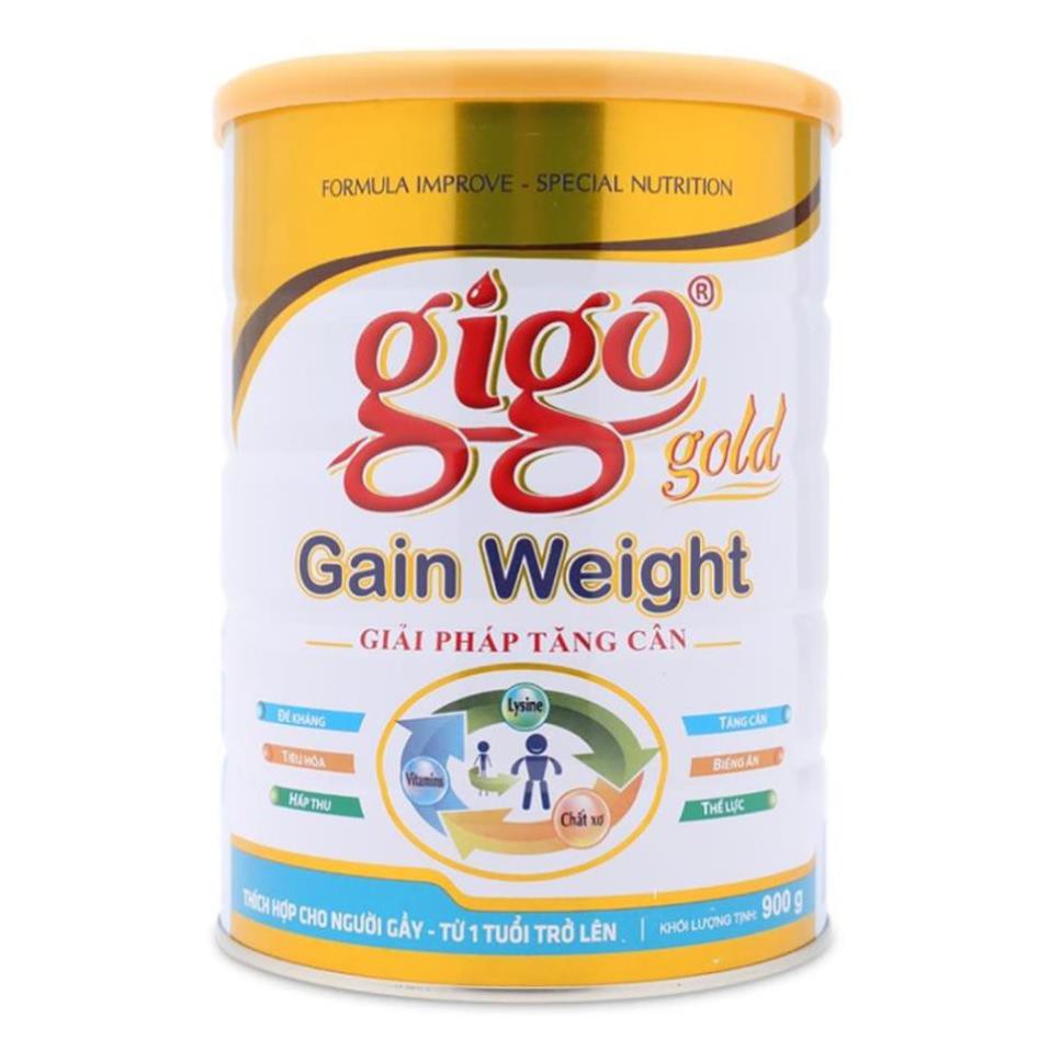Sữa Bột Gigo Gold Gain Weight 900g
