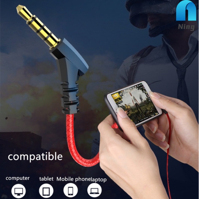 Tai Nghe Chơi Game Ning G10A Giảm Tiếng Ồn Có Dây