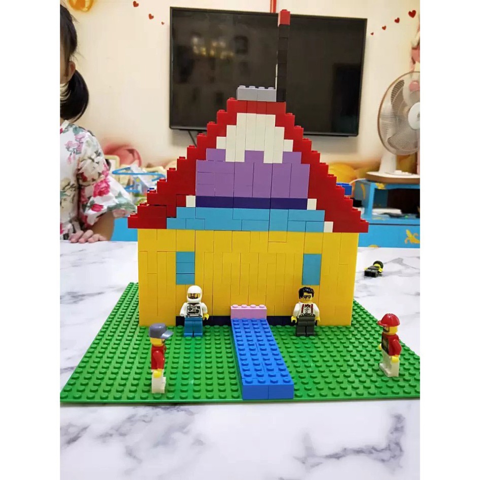 Đồ Chơi Trẻ Em Tấm Nền Đế Lót Trưng Bày Lego Classic Loại 32 Nút Nhiều Màu. Sáng Tạo, Phát Triển Tư Duy Cho Bé