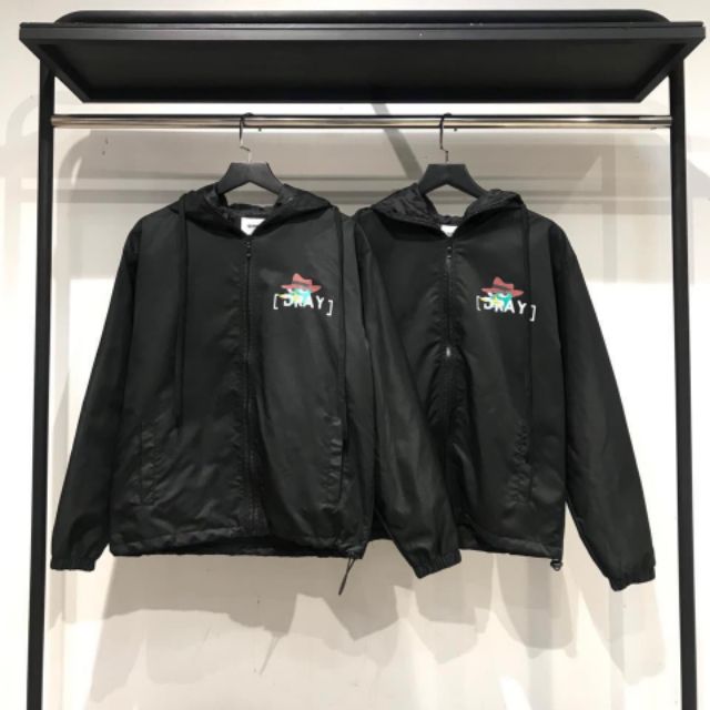 ÁO KHOÁC DÙ IN THÚ MỎ VỊT LƯNG SAU