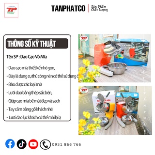 Máy bào đá tuyết loại 2 lưỡi dao 400w , 6kg , công suất 80kg/h | TANPHATCO