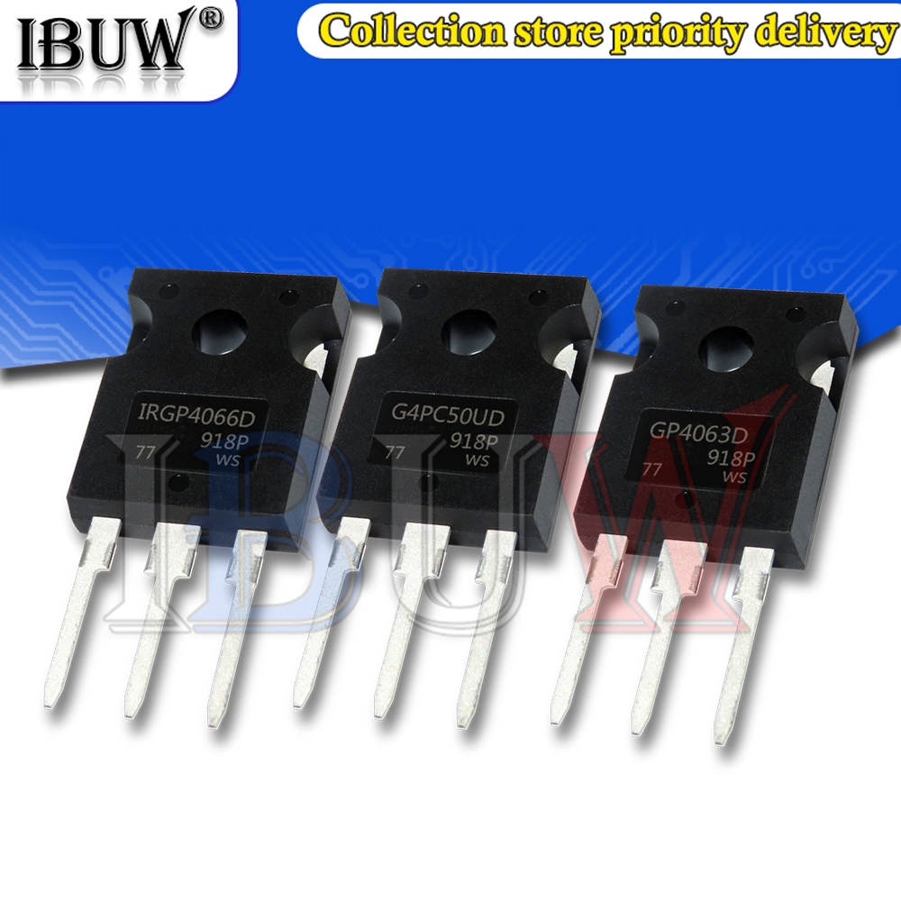 Bộ 5 Linh Kiện Điện Tử Irig4Pc50Ud Ig4Ph50Ud IRGP4063D IRGP4066D 4PH50UD IRG4PC50 IRG4PH50 IRGP4063 IRGP4066 TO247