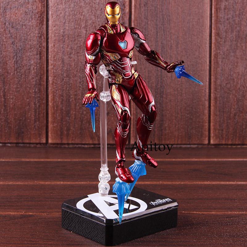 Mô hình nhân vật Iron Man mk50 & tamashi Marvel Avengers
