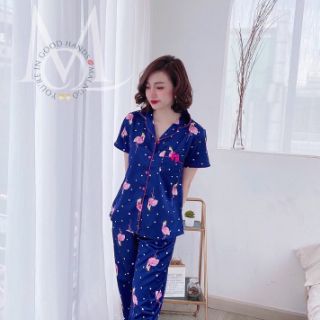 Bộ phi lụa tay cộc quần dài siêu xinh