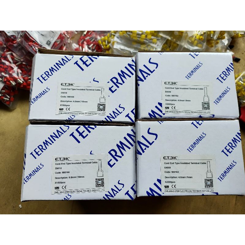 Bịch 100 cái đầu cos tròn rỗng Etek