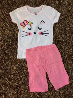 Bộ mặc nhà bé gái Carter