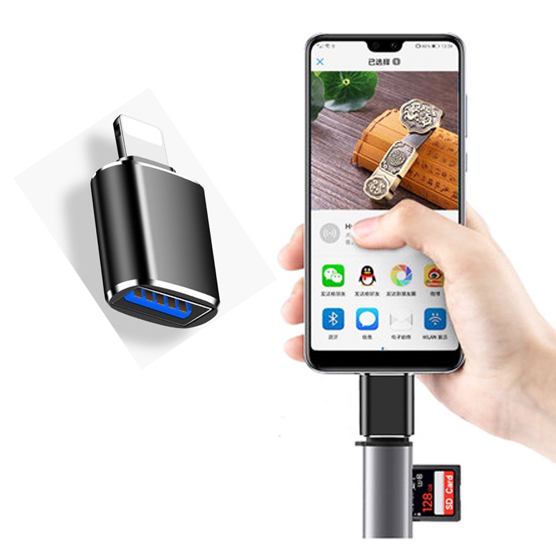 Đầu Chuyển Đổi usb Lightning Cho Apple phone / 6S / 7 / 8 / X / XR / 11 / XS / MAX / 11pro / ipad