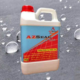 AZSeal Vô Hình - bình 2kg - Keo chống thấm đá marble, chất chống thấm đá granite