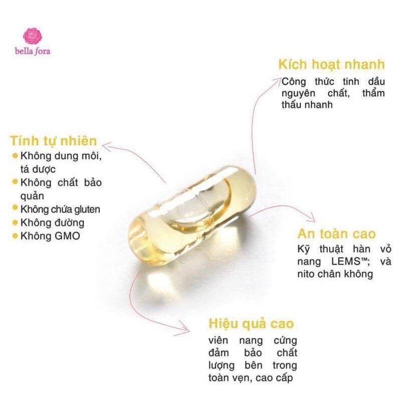 [ Mua 1 tặng Voucher 20k, tặng 1 Mask Collagen 40k] Viên Uống Thơm Cơ Thể Bella Fora | BigBuy360 - bigbuy360.vn