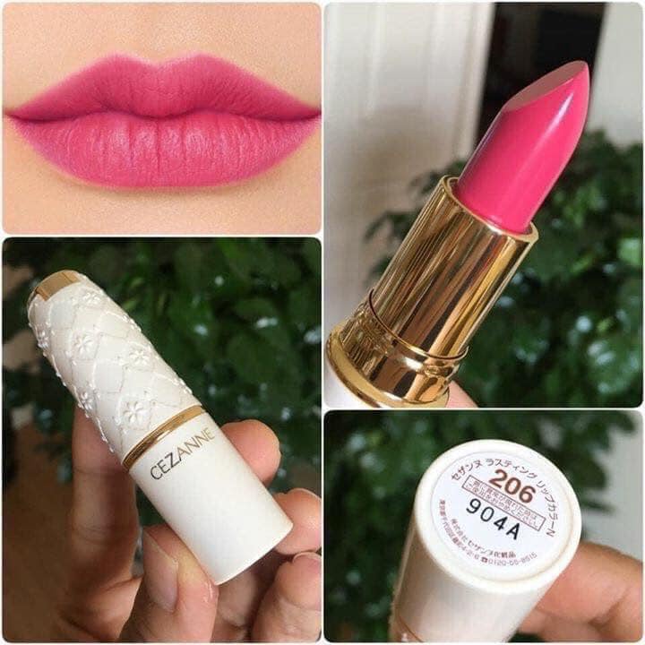 Son lì Cezanne Lasting Lip Color KHÔNG CHÌ