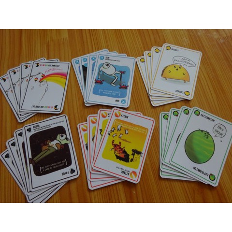 TRÒ CHƠI VUI NHỘN - MÈO NỔ - EXPLODING KITTEN - PHIÊN BẢN 16 - TIẾNG VIỆT - HỘP ĐỎ