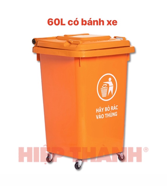 Thùng Rác Công Cộng Hiệp Thành 60L/90L/120L/150L/240L