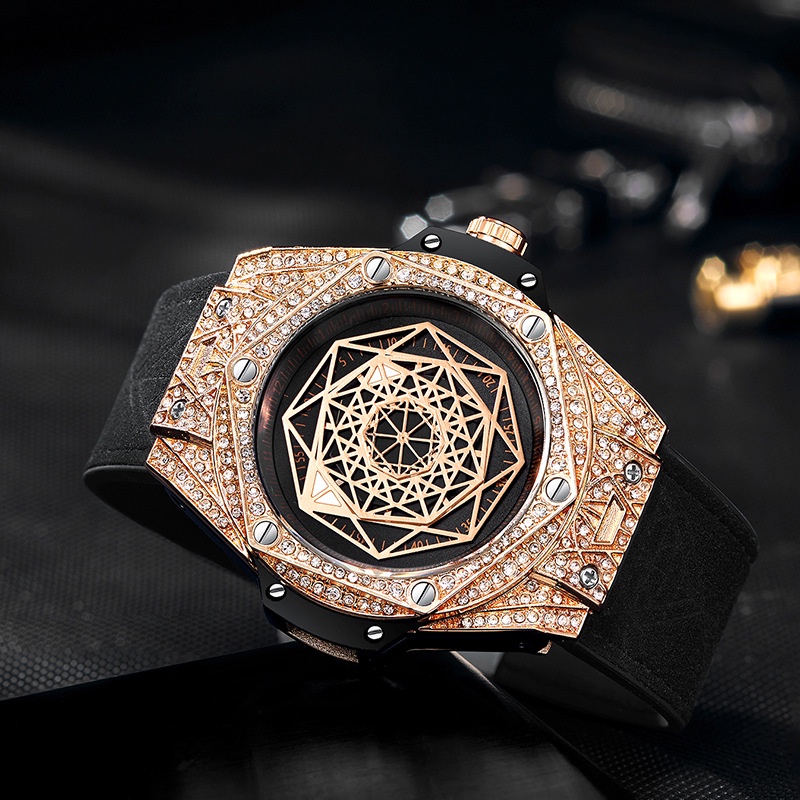 Đồng Hồ Đeo Tay Kimsdun 109D Bằng Silicon Chống Nước Phát Sáng Thời Trang Cho Nam