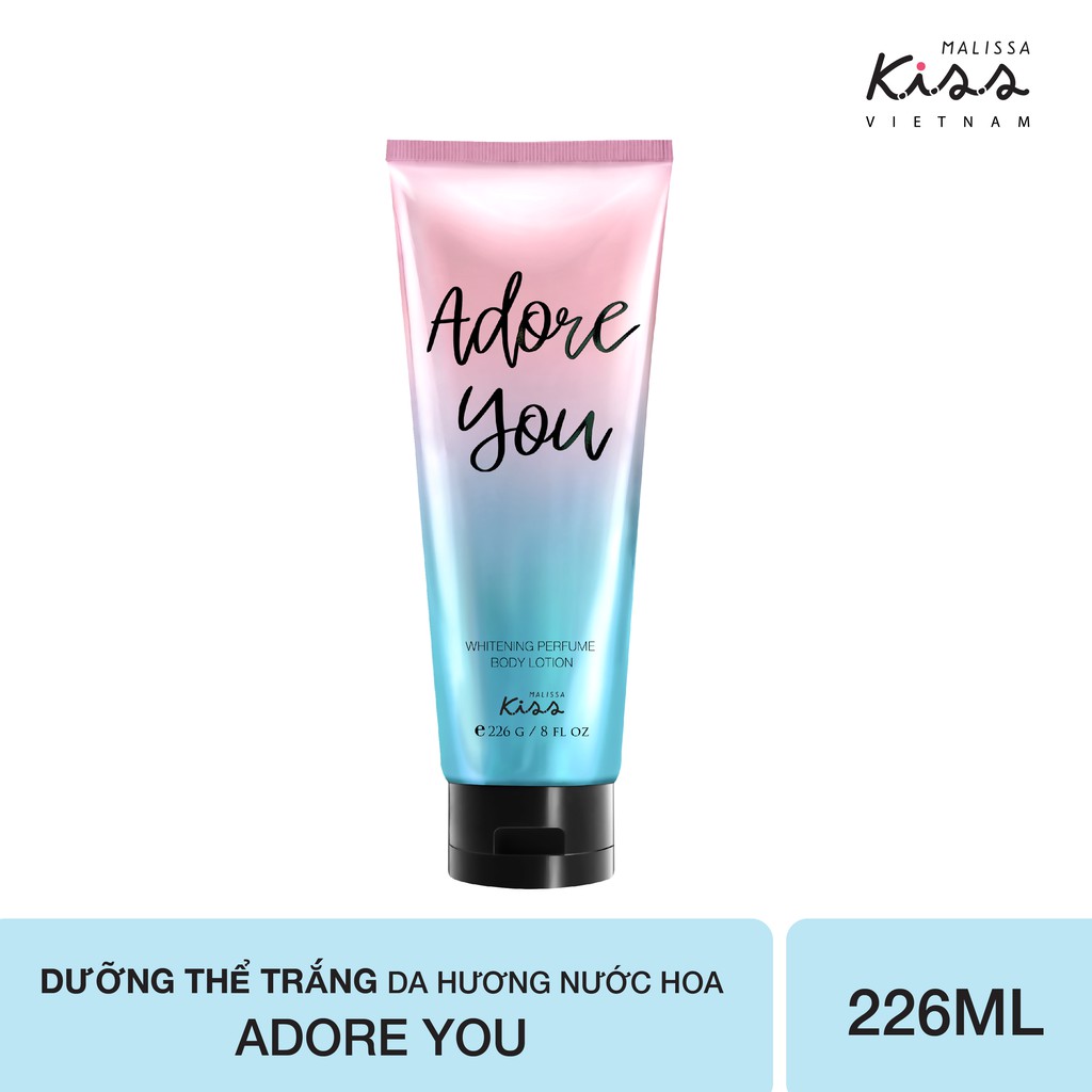 Sữa dưỡng trắng da toàn thân hương nước hoa Malissa Kiss 226 gr | BigBuy360 - bigbuy360.vn