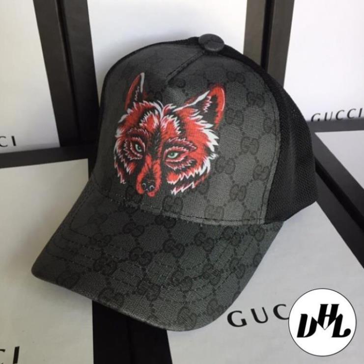 Mũ lưỡi trai, nón kết nam nữ  GUCCI CÁO LỬA cực ngầu thời trang cá tính (Ảnh thật)