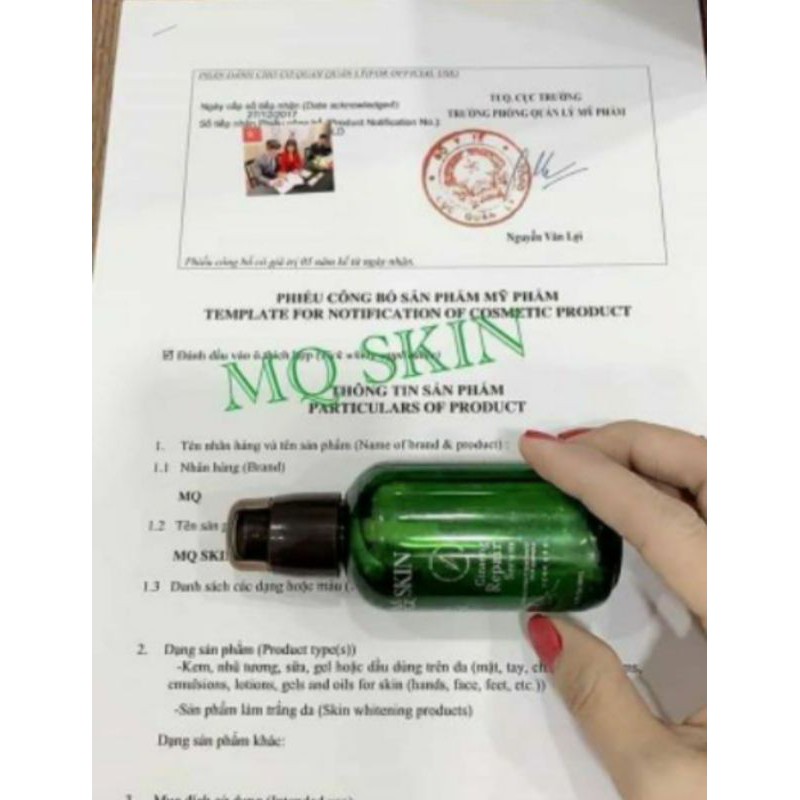 Nhân Sâm Thay Da Phiên Bản Vip Không Sưng