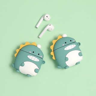 Case Airpods Khủng Long Xanh
