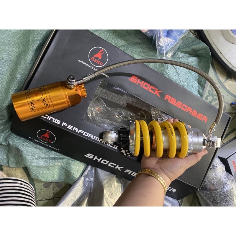 Phuộc sau Asiro bình dầu Win Sonic Ex10-150-155