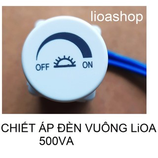 CHIẾT ÁP QUẠT VÀ ĐÈN VUÔNG LiOA.