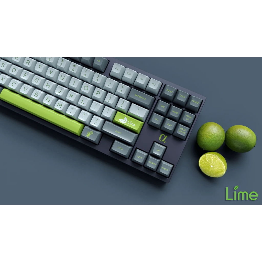 Bộ keycap bàn phím cơ MAXKEY LIME SA KEYCAPS SET