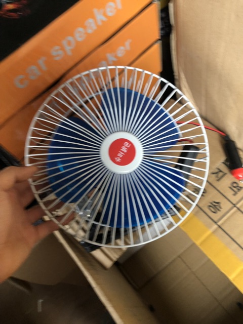 Quạt đơn 12v 24v  quạt ô tô quạt điện ô tô