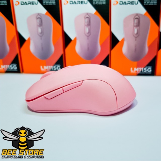 Chuột không dây DAREU LM115G Pink | Hàng chính hãng bảo hành 24 tháng lỗi 1 đổi 1 | BigBuy360 - bigbuy360.vn