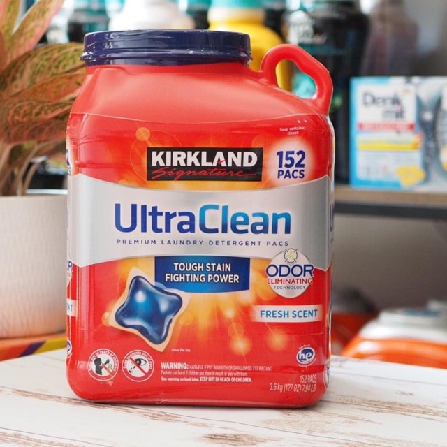 Viên Giặt Quần Áo KIRKLAND ULTRA CLEAN 152 viên