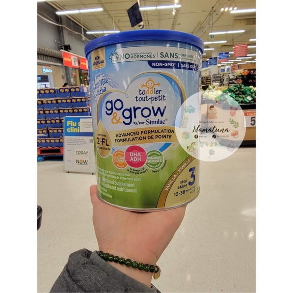 Sữa Go and Grow by Similac Canada số 3 lon 850g - Hàng Air Ship Canada