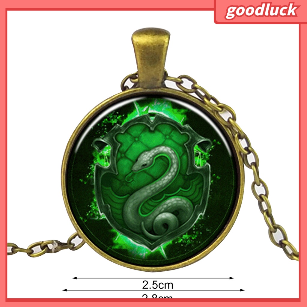 Dây chuyền hợp kim phối mặt phong cách Vintage chủ đề phim Harry Potter