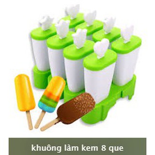 |GIÁ SIÊU RẺ| khuôn làm kem 8 que