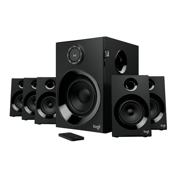 Loa Vi Tính Logitech Z607 5.1 Surround 160W - Hàng Chính Hãng