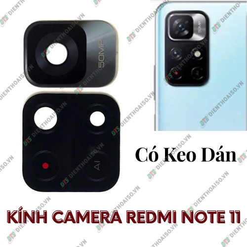 Mặt kính camera xiaomi redmi note 11 (5g)