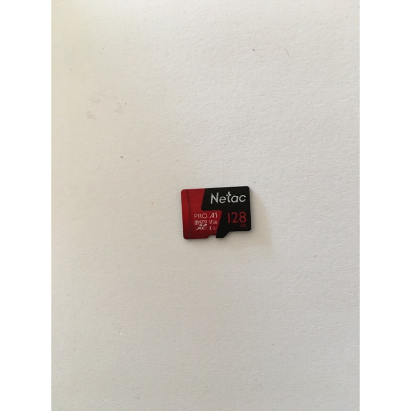 Thẻ nhớ MicroSD 128Gb Netac U3 Pro 100Mb/s chuyên dụng cho máy chụp hình, camera, Flycam