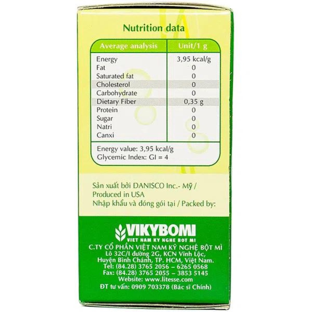 Vi-Tan 1 - Hỗ trợ bổ sung chất xơ hòa tan giúp hỗ trợ chống táo bón