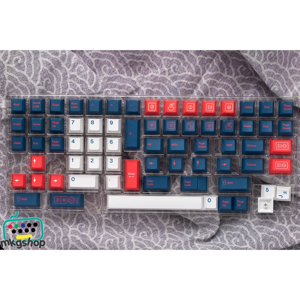 Nút bàn phím keycap GMK Bento clone nhựa PBT dye-sub