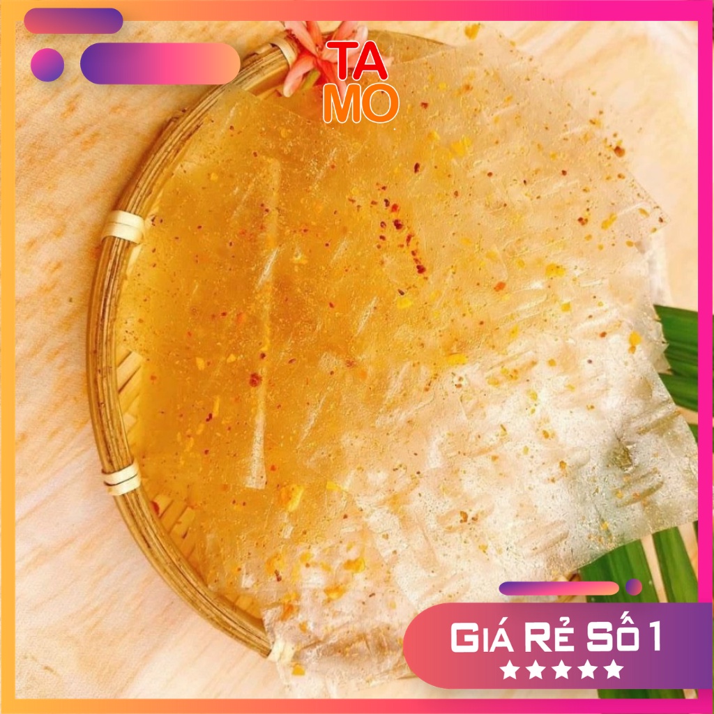 Bánh tráng trộn muối nhuyễn, bánh tráng xì ke tây ninh phơi sương loại ngon dẻo cay nồng TAMO | BigBuy360 - bigbuy360.vn