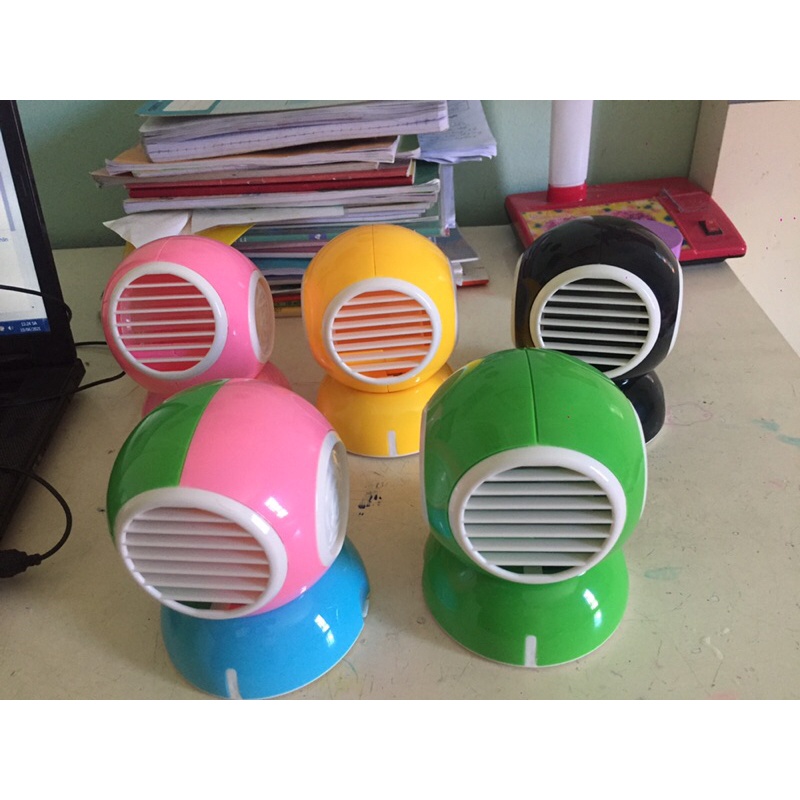 Quạt để bàn mini, quạt có khay chứa nước đá, sử dụng nguồn 5v, phù hợp cho dân vă phòng