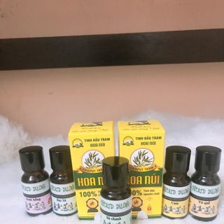 Combo 1 tinh dầu tràm hoa núi và 1 tinh dầu 10ml