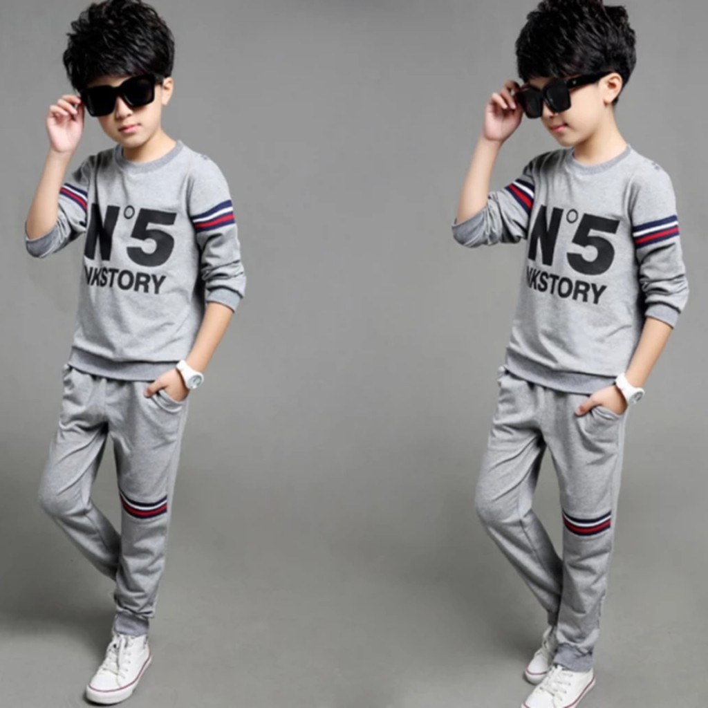 Bộ quần áo thu đông trẻ em 14-45kg(4-14 tuổi) mẫu N05 dành cho bé trai. Hàng may kỹ, chất vải đẹp