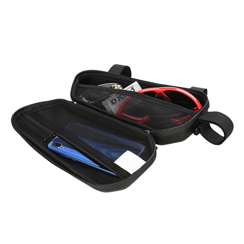 Túi treo sườn xe đạp MOSOWORLD B-SOUL 1.5L bằng da PU