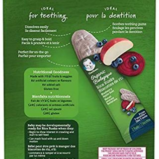 Bột ăn dặm Gerber Organic vị gạo 227g 4m+