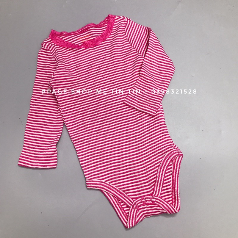 Body chip len tổ ong cho bé (6m:6-8kg)