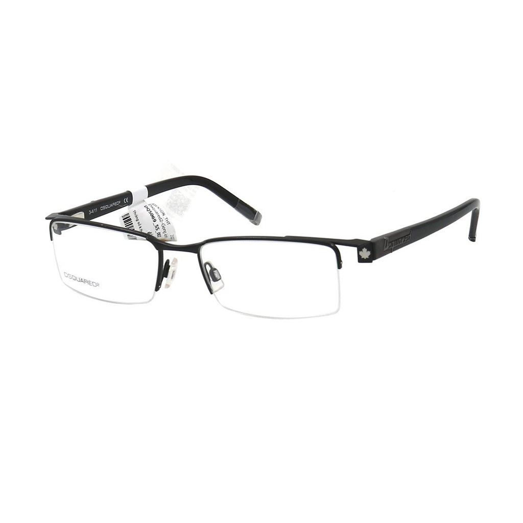 (Hàng chính hãng) Gọng kính nam nữ Dsquared2 DQ5069 002 màu sắc thời trang, thiết kế dễ đeo bảo vệ mắt