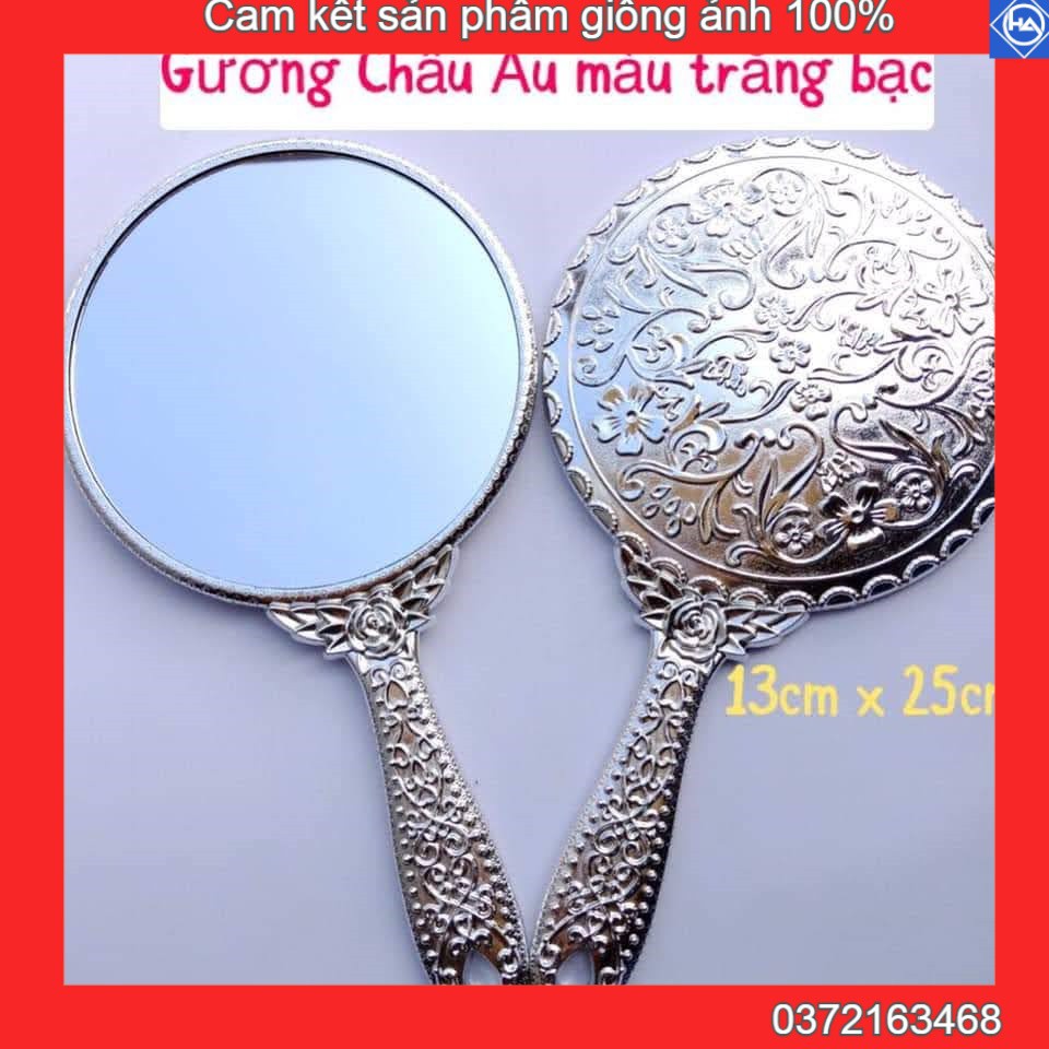 [Loại đẹp] Gương cầm tay công chúa Gương cầm tay